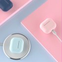 Etui do AirPods Pro silikonowy miękki pokrowiec na słuchawki niebieski (case C)