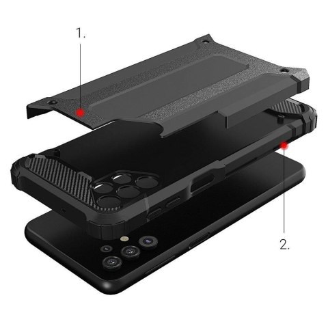 Hybrid Armor pancerne hybrydowe etui pokrowiec Samsung Galaxy A53 5G niebieski Hybrid Armor pancerne hybrydowe etui pokrowiec Samsung Galaxy A53 5G niebieski