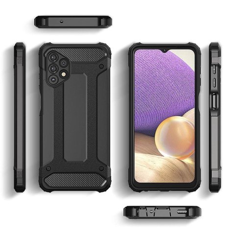 Hybrid Armor pancerne hybrydowe etui pokrowiec Samsung Galaxy A73 niebieski Hybrid Armor pancerne hybrydowe etui pokrowiec Samsung Galaxy A73 niebieski