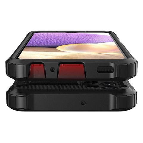 Hybrid Armor pancerne hybrydowe etui pokrowiec Samsung Galaxy A73 niebieski Hybrid Armor pancerne hybrydowe etui pokrowiec Samsung Galaxy A73 niebieski