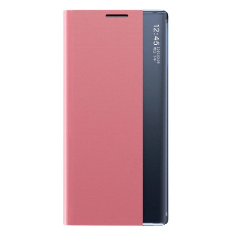 New Sleep Case pokrowiec etui z klapką z funkcją podstawki Samsung Galaxy A03s (166,5) różowy New Sleep Case pokrowiec etui z klapką z funkcją podstawki Samsung Galaxy A03s (166,5) różowy