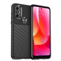 Thunder Case elastyczne pancerne etui pokrowiec Motorola Moto G Power 2022 czarny Thunder Case elastyczne pancerne etui pokrowiec Motorola Moto G Power 2022 czarny