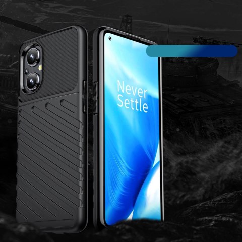 Thunder Case elastyczne pancerne etui pokrowiec OnePlus Nord N20 5G czarny Thunder Case elastyczne pancerne etui pokrowiec OnePlus Nord N20 5G czarny