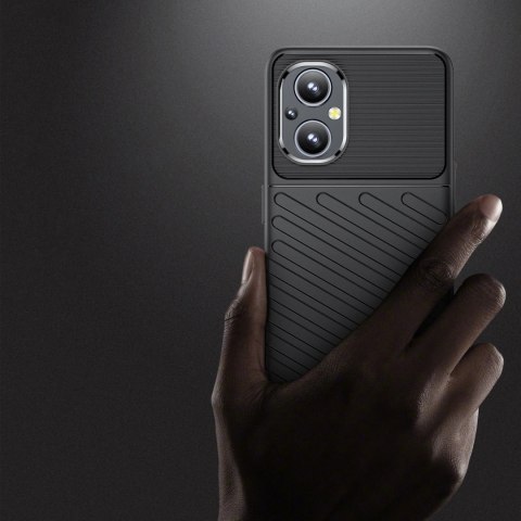 Thunder Case elastyczne pancerne etui pokrowiec OnePlus Nord N20 5G czarny Thunder Case elastyczne pancerne etui pokrowiec OnePlus Nord N20 5G czarny