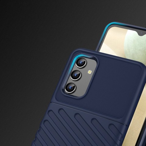 Thunder Case elastyczne pancerne etui pokrowiec Samsung Galaxy A13 5G niebieski Thunder Case elastyczne pancerne etui pokrowiec Samsung Galaxy A13 5G niebieski
