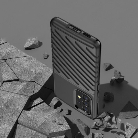 Thunder Case elastyczne pancerne etui pokrowiec Samsung Galaxy A53 5G czarny Thunder Case elastyczne pancerne etui pokrowiec Samsung Galaxy A53 5G czarny