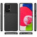 Thunder Case elastyczne pancerne etui pokrowiec Samsung Galaxy A53 5G czarny Thunder Case elastyczne pancerne etui pokrowiec Samsung Galaxy A53 5G czarny