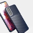 Thunder Case elastyczne pancerne etui pokrowiec Samsung Galaxy S22+ (S22 Plus) niebieski Thunder Case elastyczne pancerne etui pokrowiec Samsung Galaxy S22+ (S22 Plus) niebieski