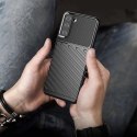 Thunder Case elastyczne pancerne etui pokrowiec Samsung Galaxy S22+ (S22 Plus) niebieski Thunder Case elastyczne pancerne etui pokrowiec Samsung Galaxy S22+ (S22 Plus) niebieski