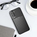 Thunder Case elastyczne pancerne etui pokrowiec Samsung Galaxy S22+ (S22 Plus) niebieski Thunder Case elastyczne pancerne etui pokrowiec Samsung Galaxy S22+ (S22 Plus) niebieski