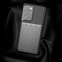 Thunder Case elastyczne pancerne etui pokrowiec Samsung Galaxy S22 Ultra niebieski Thunder Case elastyczne pancerne etui pokrowiec Samsung Galaxy S22 Ultra niebieski