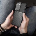 Thunder Case elastyczne pancerne etui pokrowiec Samsung Galaxy S22 Ultra niebieski Thunder Case elastyczne pancerne etui pokrowiec Samsung Galaxy S22 Ultra niebieski