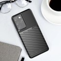 Thunder Case elastyczne pancerne etui pokrowiec Samsung Galaxy S22 Ultra niebieski Thunder Case elastyczne pancerne etui pokrowiec Samsung Galaxy S22 Ultra niebieski