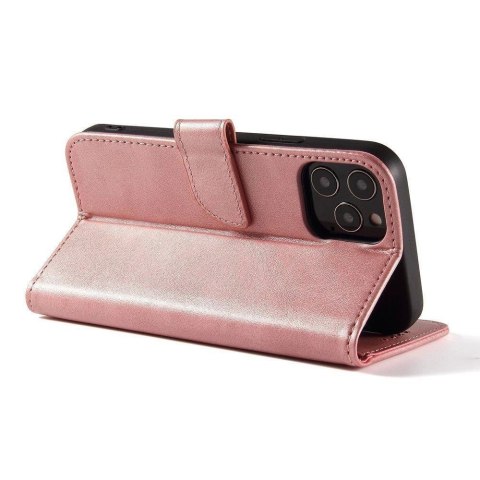Etui Magnet Case z klapką do Xiaomi Redmi Note 11 Pro+ 5G (China) / 11 Pro 5G (China) / Mi11i HyperCharge / Poco X4 NFC 5G - róż Etui Magnet Case z klapką do Xiaomi Redmi Note 11 Pro+ 5G (China) / 11 Pro 5G (China) / Mi11i HyperCharge / Poco X4 NFC 5G - róż