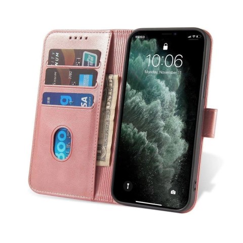 Etui Magnet Case z klapką do Xiaomi Redmi Note 11 Pro+ 5G (China) / 11 Pro 5G (China) / Mi11i HyperCharge / Poco X4 NFC 5G - róż Etui Magnet Case z klapką do Xiaomi Redmi Note 11 Pro+ 5G (China) / 11 Pro 5G (China) / Mi11i HyperCharge / Poco X4 NFC 5G - róż