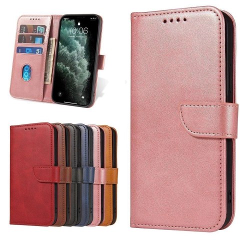 Etui Magnet Case z klapką do Xiaomi Redmi Note 11 Pro+ 5G (China) / 11 Pro 5G (China) / Mi11i HyperCharge / Poco X4 NFC 5G - róż Etui Magnet Case z klapką do Xiaomi Redmi Note 11 Pro+ 5G (China) / 11 Pro 5G (China) / Mi11i HyperCharge / Poco X4 NFC 5G - róż