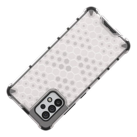 Honeycomb etui pancerny pokrowiec z żelową ramką Samsung Galaxy A03s (166,5) czarny Honeycomb etui pancerny pokrowiec z żelową ramką Samsung Galaxy A03s (166,5) czarny