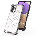 Honeycomb etui pancerny pokrowiec z żelową ramką Samsung Galaxy A03s (166,5) czarny
