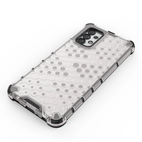 Honeycomb etui pancerny pokrowiec z żelową ramką Samsung Galaxy A03s (166,5) niebieski Honeycomb etui pancerny pokrowiec z żelową ramką Samsung Galaxy A03s (166,5) niebieski
