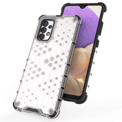 Honeycomb etui pancerny pokrowiec z żelową ramką Samsung Galaxy A03s (166,5) niebieski Honeycomb etui pancerny pokrowiec z żelową ramką Samsung Galaxy A03s (166,5) niebieski