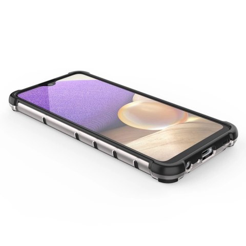 Honeycomb etui pancerny pokrowiec z żelową ramką Samsung Galaxy A03s (166,5) niebieski Honeycomb etui pancerny pokrowiec z żelową ramką Samsung Galaxy A03s (166,5) niebieski