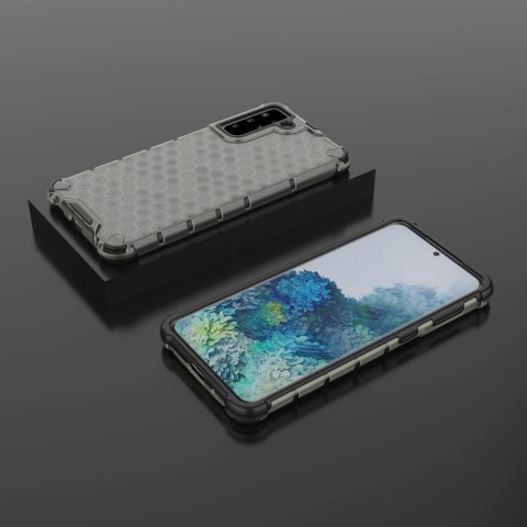 Honeycomb etui pancerny pokrowiec z żelową ramką Samsung Galaxy S22+ (S22 Plus) czarny Honeycomb etui pancerny pokrowiec z żelową ramką Samsung Galaxy S22+ (S22 Plus) czarny