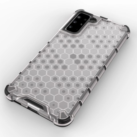 Honeycomb etui pancerny pokrowiec z żelową ramką Samsung Galaxy S22+ (S22 Plus) niebieski Honeycomb etui pancerny pokrowiec z żelową ramką Samsung Galaxy S22+ (S22 Plus) niebieski