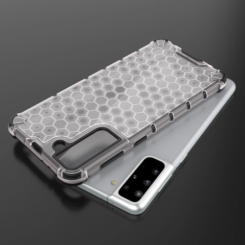 Honeycomb etui pancerny pokrowiec z żelową ramką Samsung Galaxy S22+ (S22 Plus) niebieski Honeycomb etui pancerny pokrowiec z żelową ramką Samsung Galaxy S22+ (S22 Plus) niebieski