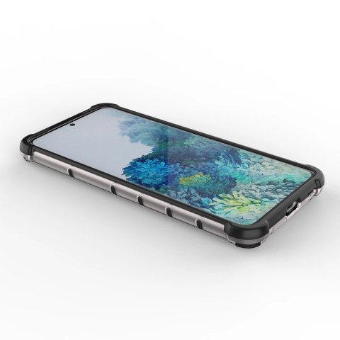 Honeycomb etui pancerny pokrowiec z żelową ramką Samsung Galaxy S22+ (S22 Plus) niebieski Honeycomb etui pancerny pokrowiec z żelową ramką Samsung Galaxy S22+ (S22 Plus) niebieski