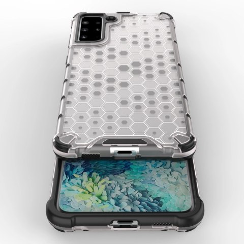 Honeycomb etui pancerny pokrowiec z żelową ramką Samsung Galaxy S22+ (S22 Plus) przezroczysty Honeycomb etui pancerny pokrowiec z żelową ramką Samsung Galaxy S22+ (S22 Plus) przezroczysty