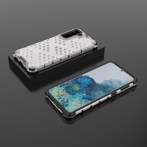 Honeycomb etui pancerny pokrowiec z żelową ramką Samsung Galaxy S22+ (S22 Plus) przezroczysty Honeycomb etui pancerny pokrowiec z żelową ramką Samsung Galaxy S22+ (S22 Plus) przezroczysty