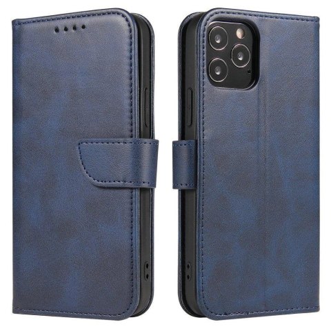 Magnet Case elegancki futerał etui pokrowiec z klapką i funkcją podstawki Samsung Galaxy A73 niebieski Magnet Case elegancki futerał etui pokrowiec z klapką i funkcją podstawki Samsung Galaxy A73 niebieski