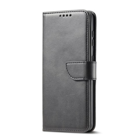 Magnet Case elegancki futerał etui pokrowiec z klapką i funkcją podstawki Samsung Galaxy S22+ (S22 Plus) czarny Magnet Case elegancki futerał etui pokrowiec z klapką i funkcją podstawki Samsung Galaxy S22+ (S22 Plus) czarny
