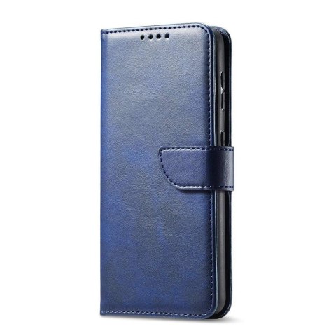 Magnet Case elegancki futerał etui pokrowiec z klapką i funkcją podstawki Samsung Galaxy S22+ (S22 Plus) niebieski Magnet Case elegancki futerał etui pokrowiec z klapką i funkcją podstawki Samsung Galaxy S22+ (S22 Plus) niebieski