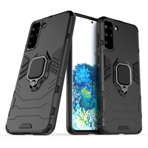 Ring Armor pancerne hybrydowe etui pokrowiec + magnetyczny uchwyt Samsung Galaxy S22+ (S22 Plus) czarny Ring Armor pancerne hybrydowe etui pokrowiec + magnetyczny uchwyt Samsung Galaxy S22+ (S22 Plus) czarny