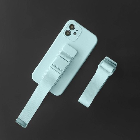 Rope Case silikonowe etui ze smyczą torebka smycz pasek do Xiaomi Redmi 10 czerwony Rope Case silikonowe etui ze smyczą torebka smycz pasek do Xiaomi Redmi 10 czerwony