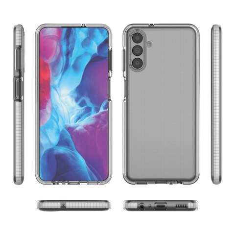 Spring Case pokrowiec żelowe etui z kolorową ramką do Samsung Galaxy A13 5G czarny Spring Case pokrowiec żelowe etui z kolorową ramką do Samsung Galaxy A13 5G czarny