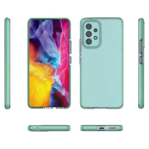 Spring Case pokrowiec żelowe etui z kolorową ramką do Samsung Galaxy A73 jasnoróżowy Spring Case pokrowiec żelowe etui z kolorową ramką do Samsung Galaxy A73 jasnoróżowy