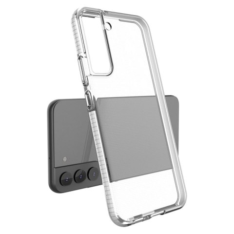 Spring Case pokrowiec żelowe etui z kolorową ramką do Samsung Galaxy S22+ (S22 Plus) jasnoróżowy Spring Case pokrowiec żelowe etui z kolorową ramką do Samsung Galaxy S22+ (S22 Plus) jasnoróżowy