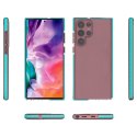 Spring Case pokrowiec żelowe etui z kolorową ramką do Samsung Galaxy S22 Ultra jasnoróżowy Spring Case pokrowiec żelowe etui z kolorową ramką do Samsung Galaxy S22 Ultra jasnoróżowy