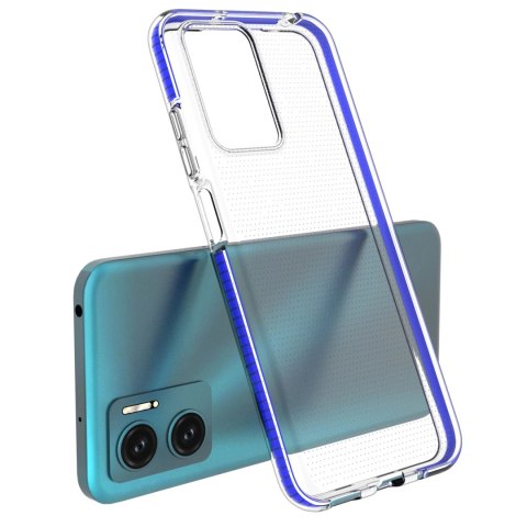 Spring Case pokrowiec żelowe etui z kolorową ramką do Xiaomi Redmi 10 jasnoróżowy Spring Case pokrowiec żelowe etui z kolorową ramką do Xiaomi Redmi 10 jasnoróżowy