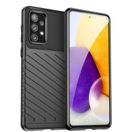 Thunder Case elastyczne pancerne etui pokrowiec Samsung Galaxy A73 czarny