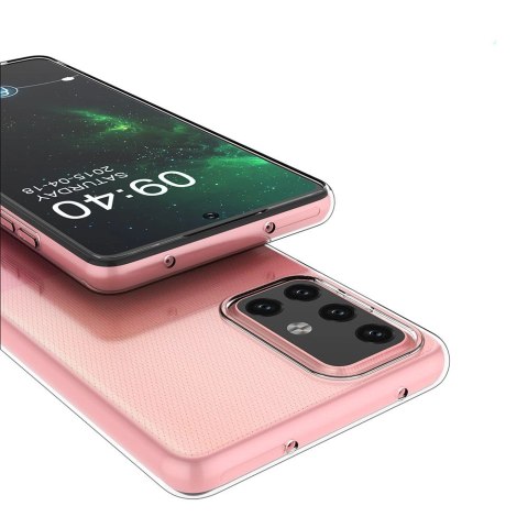Żelowy pokrowiec etui Ultra Clear 0.5mm Samsung Galaxy A73 przezroczysty Żelowy pokrowiec etui Ultra Clear 0.5mm Samsung Galaxy A73 przezroczysty