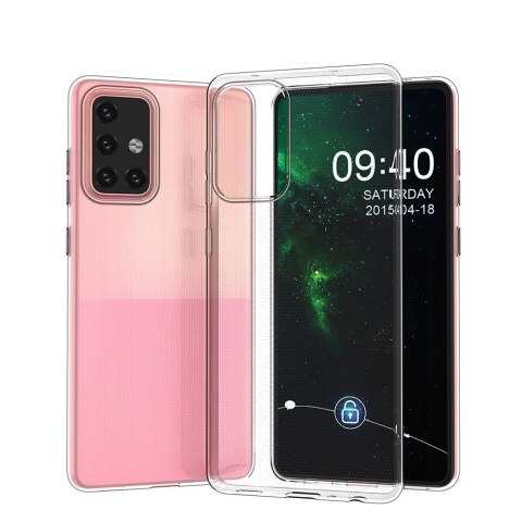 Żelowy pokrowiec etui Ultra Clear 0.5mm Samsung Galaxy A73 przezroczysty Żelowy pokrowiec etui Ultra Clear 0.5mm Samsung Galaxy A73 przezroczysty