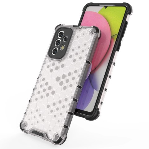 Honeycomb etui pancerny pokrowiec z żelową ramką Samsung Galaxy A33 5G czarny Honeycomb etui pancerny pokrowiec z żelową ramką Samsung Galaxy A33 5G czarny