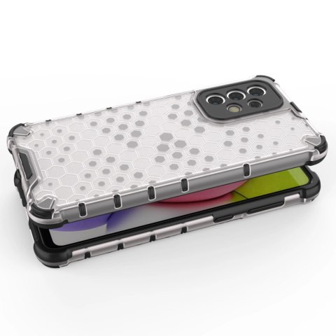 Honeycomb etui pancerny pokrowiec z żelową ramką Samsung Galaxy A33 5G niebieski Honeycomb etui pancerny pokrowiec z żelową ramką Samsung Galaxy A33 5G niebieski