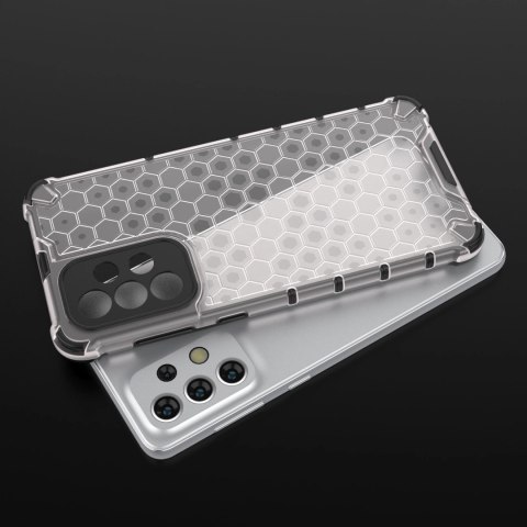 Honeycomb etui pancerny pokrowiec z żelową ramką Samsung Galaxy A33 5G niebieski Honeycomb etui pancerny pokrowiec z żelową ramką Samsung Galaxy A33 5G niebieski