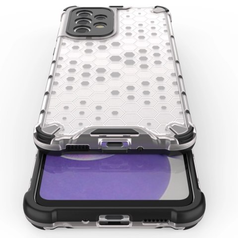 Honeycomb etui pancerny pokrowiec z żelową ramką Samsung Galaxy A33 5G niebieski Honeycomb etui pancerny pokrowiec z żelową ramką Samsung Galaxy A33 5G niebieski