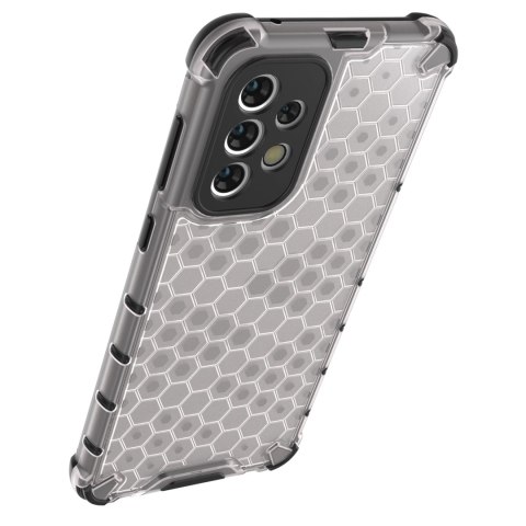 Honeycomb etui pancerny pokrowiec z żelową ramką Samsung Galaxy A33 5G niebieski Honeycomb etui pancerny pokrowiec z żelową ramką Samsung Galaxy A33 5G niebieski