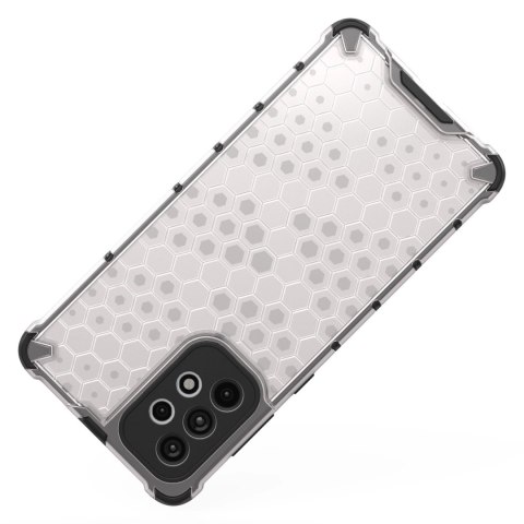 Honeycomb etui pancerny pokrowiec z żelową ramką Samsung Galaxy A73 niebieski Honeycomb etui pancerny pokrowiec z żelową ramką Samsung Galaxy A73 niebieski